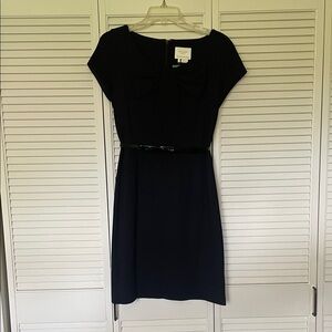 Kate Spade Vintage-Inspired Black Bow Knit City Lights Dress New w/Tags